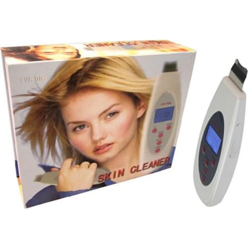 Portable Ultrasonic Facial Cleaner Face Care Tool LCD Digital Acne Removal Skin Cleaning Ultrasound Peeling Spa Beauty tool