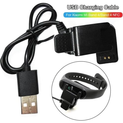 Smart Bracelet Clip USB Charging Cable Charger Adapter for Xiao-mi Mi Band 4 NFC