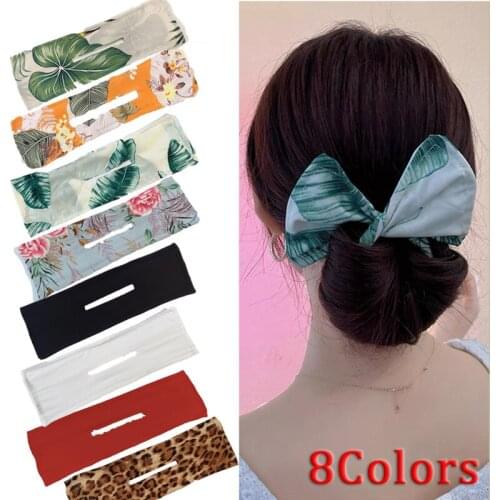 Women Twist Clips Hair Ties Scrunchies Rubber Bands Ponytail Holders Hair Accessories Girls Elastic Hair Band Ropes