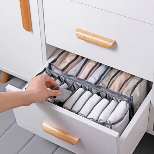 Fashion 2020 Household Items Storage Bags Organizer Clothes bra socks Finishing Dust Bag Organizer bag closet storage artifact