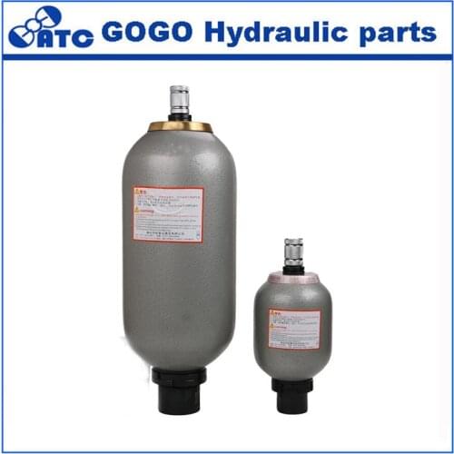 Bladder Accumulator NXQ Series NXQA-0.4/0.63/1/1.6/2.5/4/6.3/10/16-31.5-L-Y NXQA Accumulator NXQ-0.63-10-L-Y