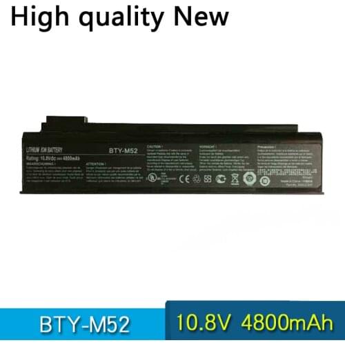 NEW High quality BTY-M52 Laptop Battery For MSI Megabook L710X L720 L740 L745 M520 M522 GX700 GX710 R700 LG K1
