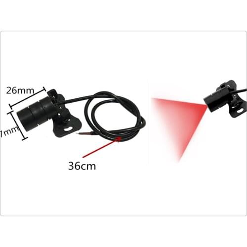 Motorcycle accessories laser fog anti-collision tail light warning for YAMAHA MT-03 MT-25 FAZER600 FZ6S FZ6N FZ6R YBR 125