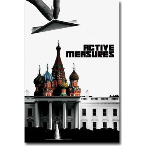 Active Measures Movie Silk Poster Wall Sticker Decoration Gift