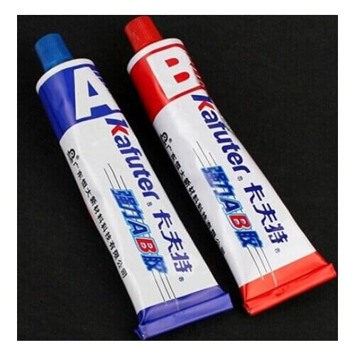 Free shipping Superior Strength Kafuter AB 70g Modified Acrylic Glue Adhesive for Metal Plastic Wood Crystal Glass Jewellery