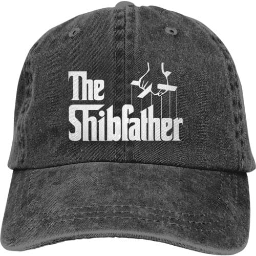 The ShibaFather The Baseball Cap Peaked capt Sport Unisex Outdoor Custom Shib Coin Shiba Crypto Doge Killer Hats