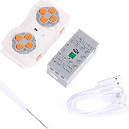 Bluetooth Sbrick Buwizz Battery Box Motors Train Remote Control PF Modification Inside Lithium Battery Bluetooth Control Parts