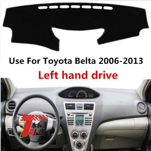 TAIJS Factory Sport Casual Polyester Fibre Car Dashboard Cover For TOYOTA Belta 2006 2007 2008 2009 2010 11 1213 Left hand drive