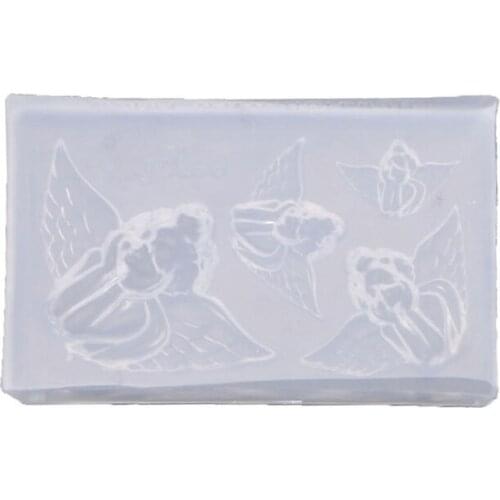 Rose Flower Cherub Angel Epoxy Resin Mold Floral Earrings Bracelet Resin Molds XXFB