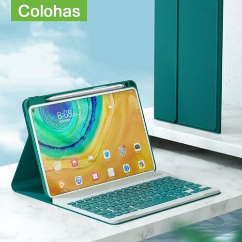 Mini Bluetooth Keyboard Mouse Set For Huawei Matepad Pro 10.8 Protable Keyboard Case For Matepad 10.4 Tablet Keyboard Bluetooth