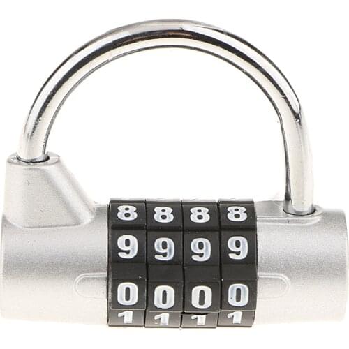 Combination Lock Resettable Padlock for Case Toolbox Lockers Suitcase