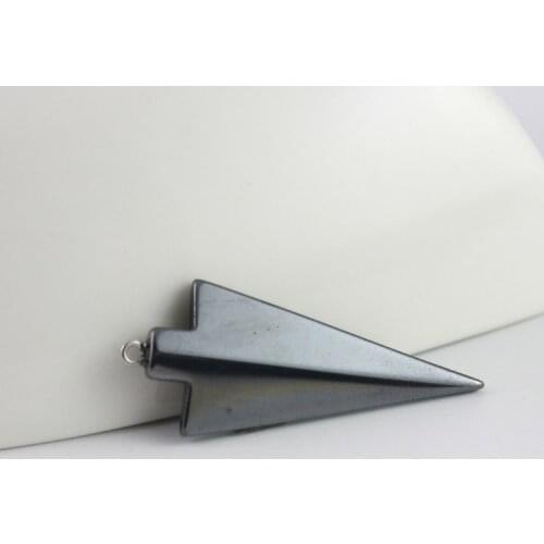 Fashion hot sale hematite Arrow pendant accessories diy accessories HP1035