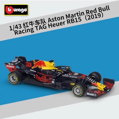 Diecast 1:43 Scale Metal Model Red Bull Racing F1 Car RB15/14/13 Infiniti Racing Team Alloy Toy Formulaed 1 Car Collection