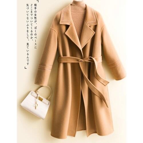LONGMING Women's Coats With A Belt