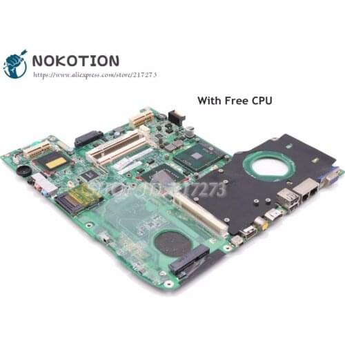 NOKOTION For Acer aspire 5920G Laptop Motherboard MBAGW06002 DA0ZD1MB6F0 MBAGW06001 PM965 DDR2 With Graphics Slot Free cpu