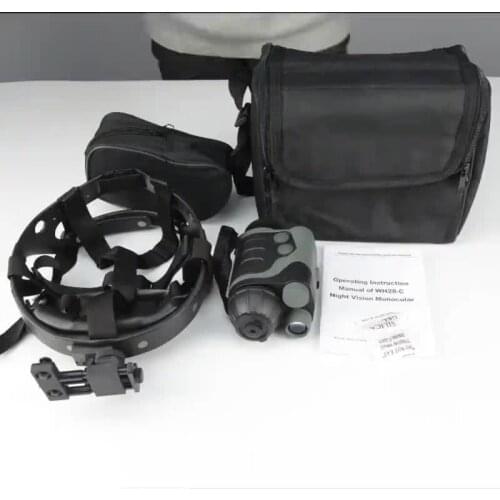 Gen1+ Monocular Night Vision Goggles with Helmet for Hunting