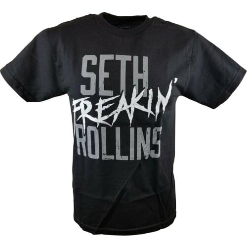 Seth Freakin' Rollins Mens Black T-shirt