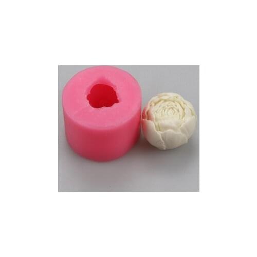 Handmade Soap Silicone Mold Candle Molds Polymer Clay round beatiful girl 3d-rose
