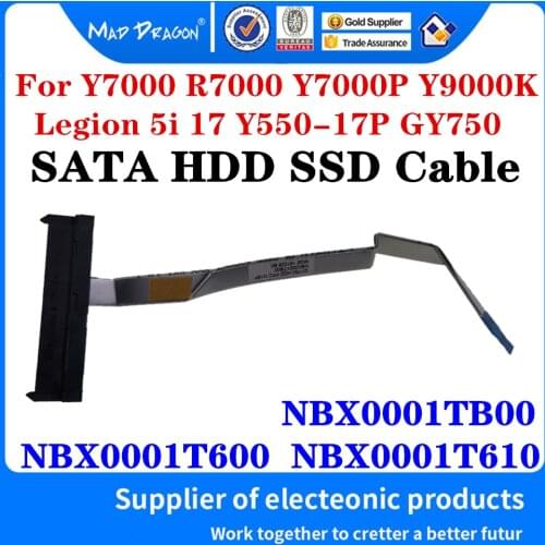 NEW NBX0001TB00 NBX0001T600 For Lenovo R7000 Y7000 Y7000P Y9000K Legion 5i 17 Y550-17 Y550-17P GY750 Laptop HDD Connector Cable