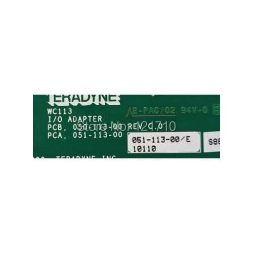Industrial board TERADYNE WC113 I/O ADAPTER 050-113-00 REV C.0 051-113-00