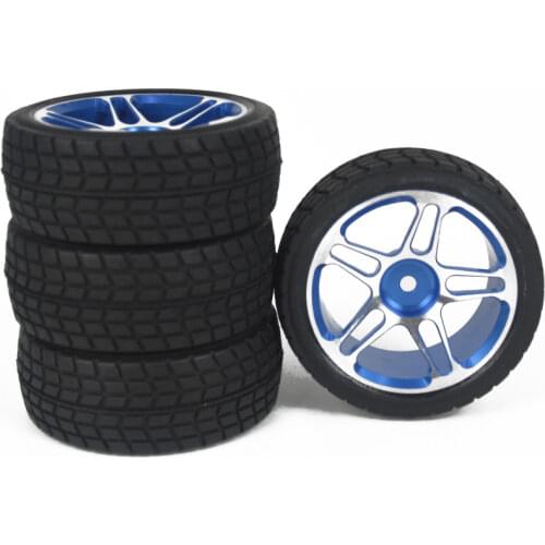 RC Remote Control Model Car 1/10 Flat Road Racing Cars Aluminum alloy Meatl Tire Tires Wheel 67mm*24mm Adapter 12mm F10426