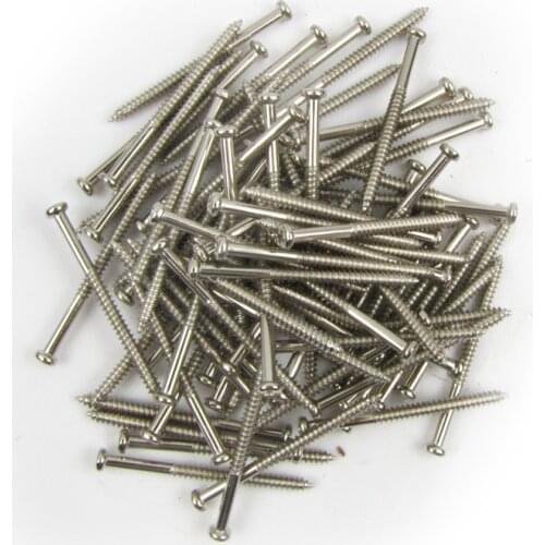 NEW 30PCS Height Adjustment Screws Guitar Humbucker Pickup Screws 2.6*37mm