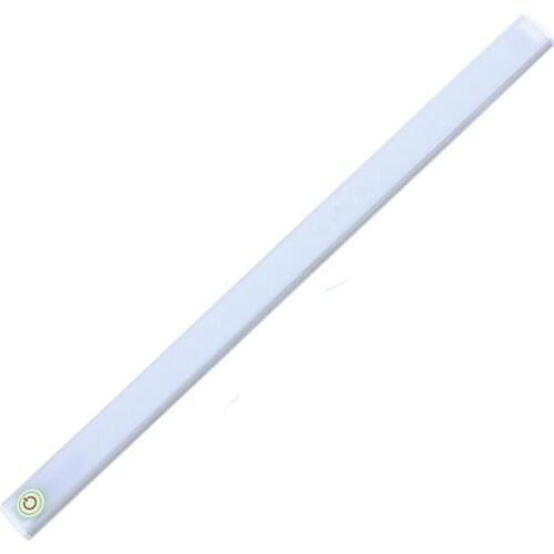 USB 30CM 6W LED Rigid Strip Hard Bar Light Tube Lamp DC5V+Touch Switch Dimmer White