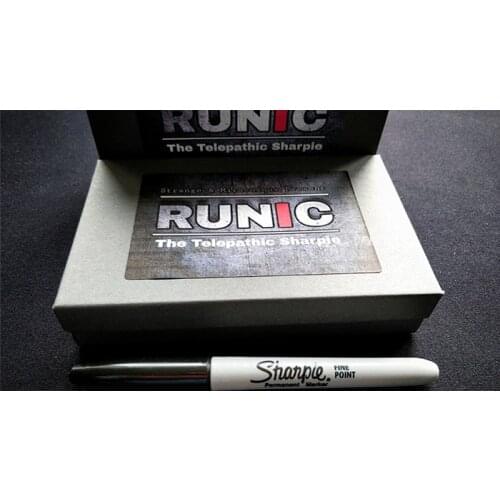 RUNIC by Jimmy Strange (Gimmick and Online Instruction) Card Magic Tricks Close up Magic Illusions Ghost Card Box Magician Fun