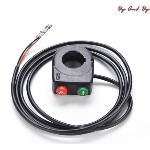 2016 Bike Quad ATV Horn Head Light Switch Black ON-Off 12V Motorcycle HeadLight Switch For Honda For Yamaha Motorcycle Scooter