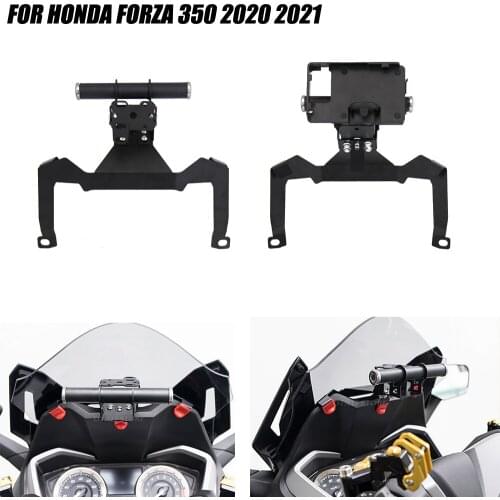 2020 2021 FOR Forza-350 Motorcycle Front Phone Stand Holder GPS Navigaton Plate Bracket For Honda FOR Forza350