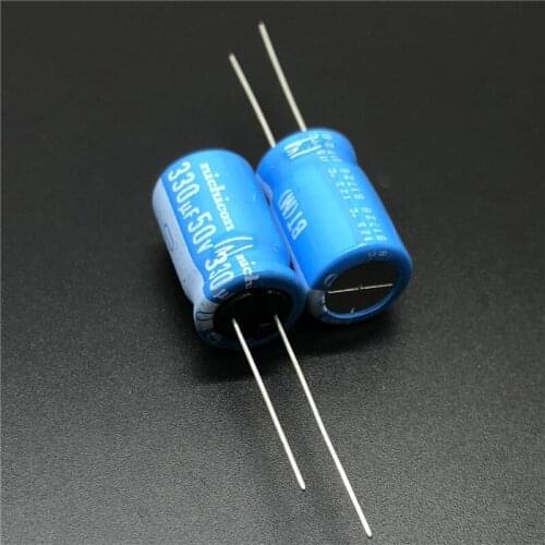 5pcs/20pcs 330uF 50V NICHICON BT Series 12.5x20mm Highly dependable reliability 50V330uF Aluminum Electrolytic capacitor