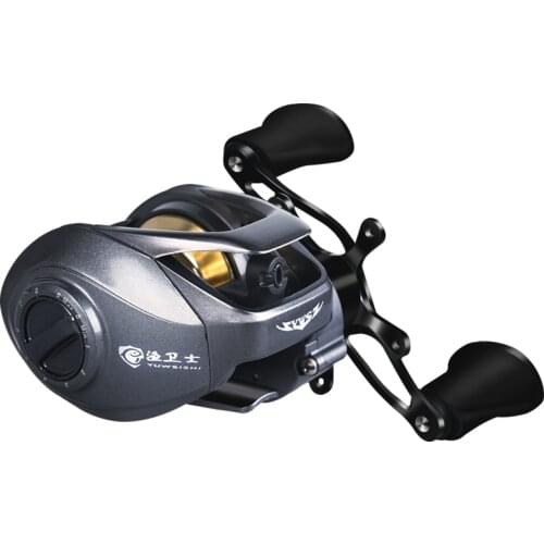 7.2:1 High Speed Baitcasting Reel Distant Casting Fishing Vessel Carretilha De Pesca 8kg Max Drag Power Carp Fishing Tackle