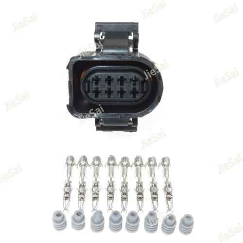 8 Pin 3A0973714 1.5mm Waterproof Auto Throttle Plug Female Electrical Connector 3A0 973 714 For VW Audi