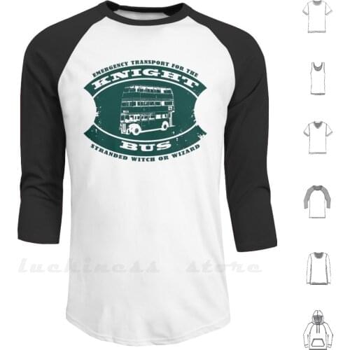 The Knight Bus Hoodie Long Sleeve Knight Bus Book Hp Witch Wizard Geek Nerd Prison Movie Fan Adventure Magic