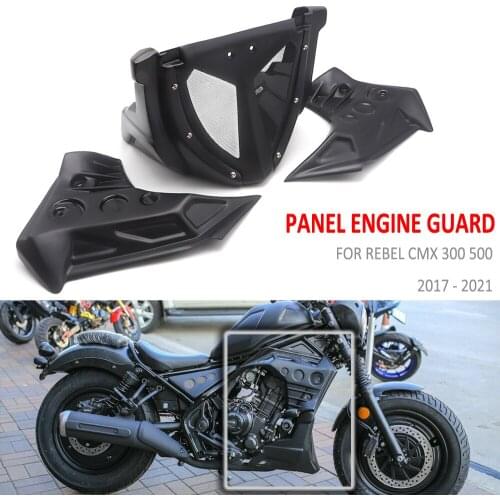 CMX300 CMX500 Motorcycle Side Cover Cowl Fairing Belly Pan Fender Under Body Frame Covers For Honda Rebel CMX 300 500 2017-2021