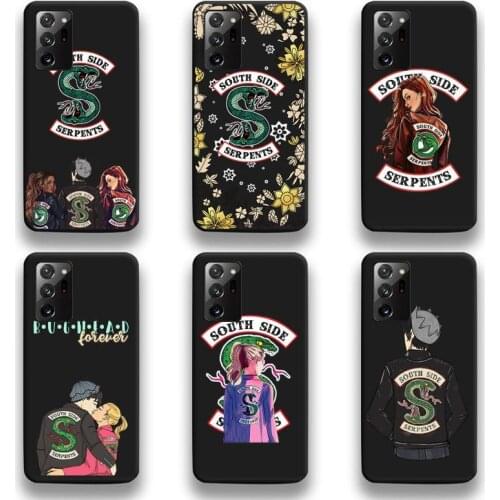 TV Riverdale Snakes From the South Phone Case For Samsung Galaxy Note20 ultra 7 8 9 10 Plus lite M51 M21 M31 J8 2018 Prime