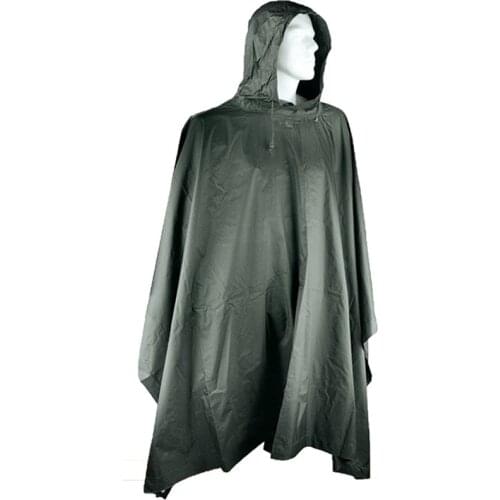 Raincoat poncho rainproof windproof winter camping hiking sports cap