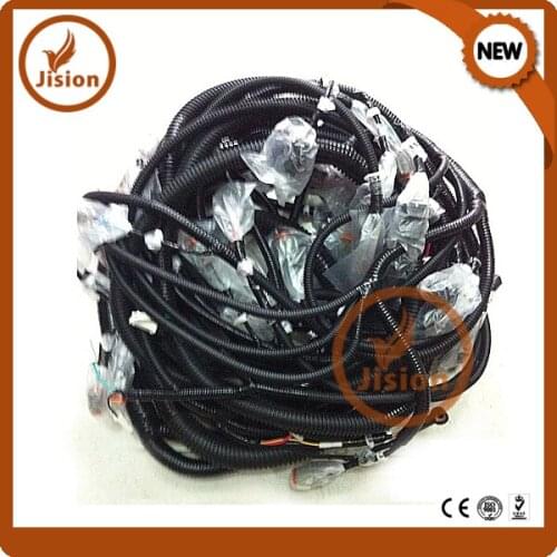 JISION original 20Y-06-31611 20Y-06-31612 Wiring Harness PC200-7 free shipping