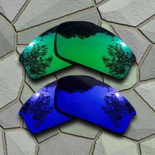 Jade Green&Violet Blue Sunglasses Polarized Replacement Lenses for Bottlecap