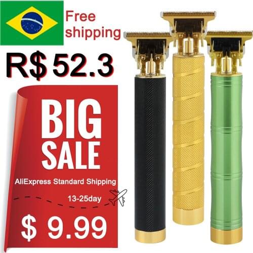 Drop Shipping Maquina de Cortar Cabello Hair Cutting Machine Clipper Aparador Pelos Barbeador Eletrico Maquina de Cortar Cabelo