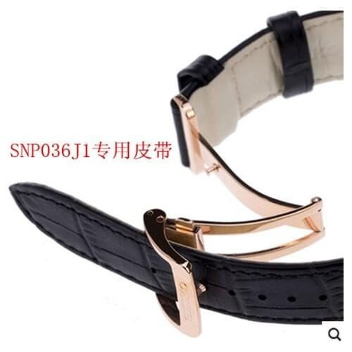 Free Delivery Genuine Leather Watch Strap feng ji Series Premier SNP023 SRN005 SRX001 21MM