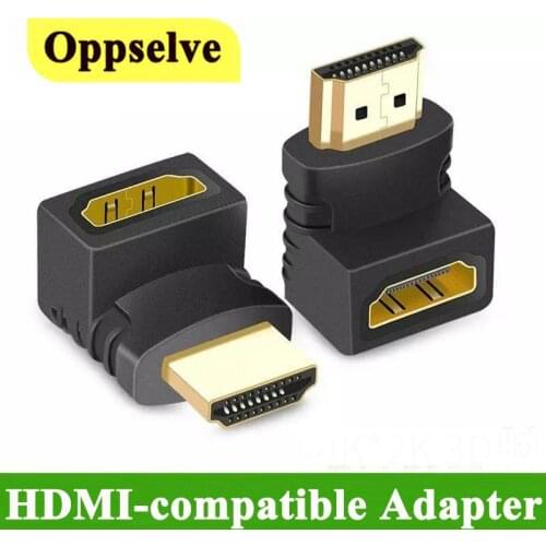 HDMI-compatible Cable Extender Adapter Network Connector HDMI-compatible Male to Female Converter Extender Couple For Projector
