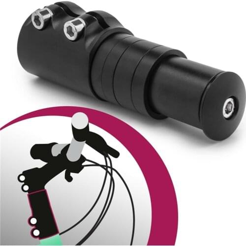 Bicycle Fork Stem Height Extender Handlebar Rise Up Adapter Aluminum Alloy Height Spacer Cycle Accessories 121mm 28.6mm