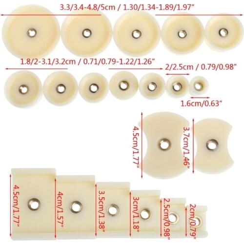 20 Pcs Watch Back Press Fitting Dies Repair Kit Round Rectangular