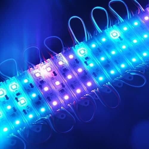 200 PCS WS2811 2811 IC 3led/pcs 5050 RGB LED Pixel digital Module String Light Waterproof DC12V