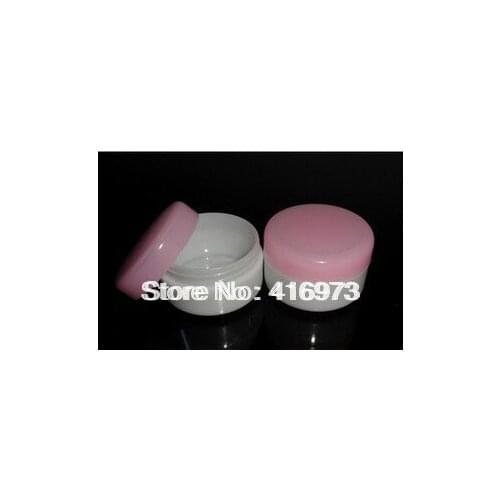 2000pcs/lot 10G cream jar small plastic jar pill box unguent jar PP Ointment jar