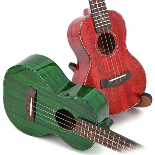 23 inch Mahogany Only Solid Top Ukelele Shiny and Polished Uku Small Guitar 19 Frets 4 Strings Ukelele Music Instrument