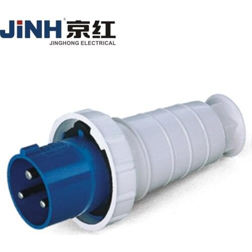 63A 3Pin 2P+E IP67 Waterproof Male Female Electrical Connector Power Connecting Industrial Plug Socket