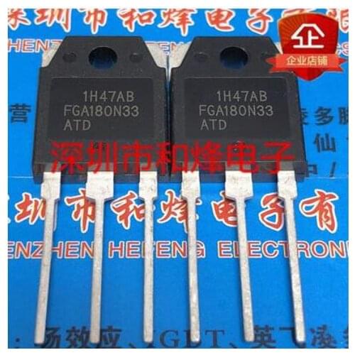 Free shipping 10PCS FGA180N33ATD FGA180N33 TO-3P 330V 180A