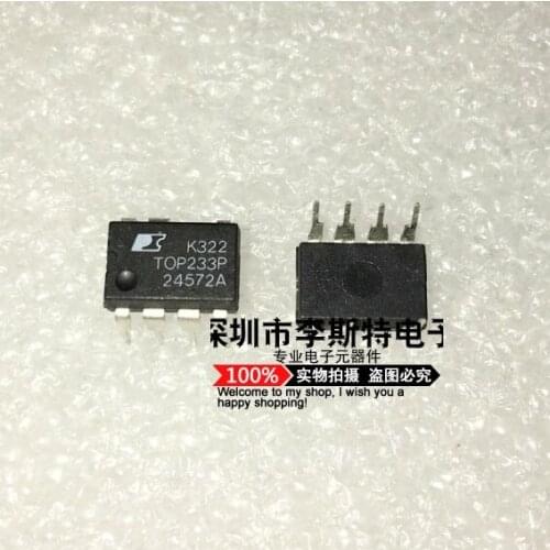 Send free 10PCS TOP233P TOP233PN DIP-7 New original hot selling electronic integrated circuits